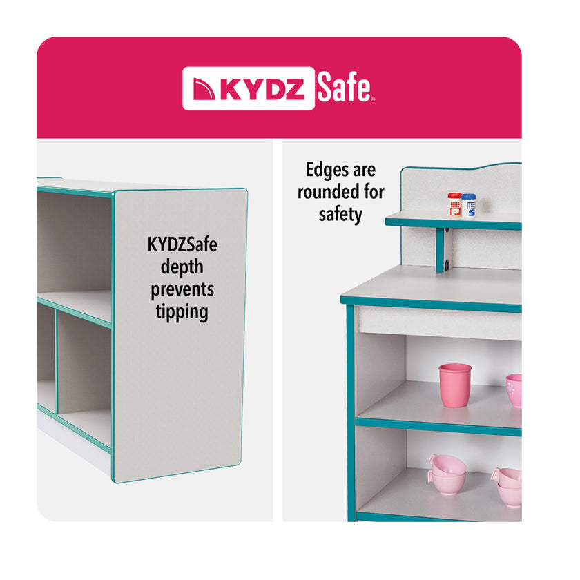 Rainbow Accents 4 Section Coat Locker