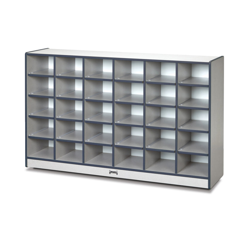Rainbow Accents 30 Cubbie-Tray Mobile Storage