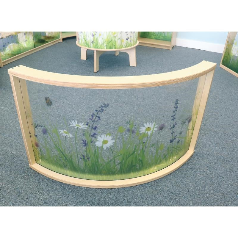 Curved Divider Panel 