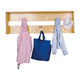 Double Wall Mount Coat Rail