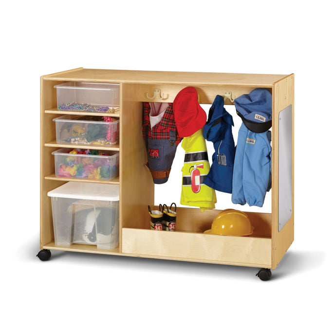 Dress-Up Center with Bins
