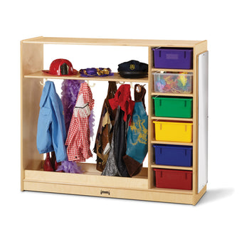Dress-Up Storage - with Colored Tubs
