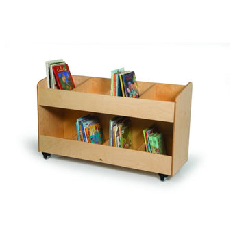 Eight Section Mobile Book Organizer