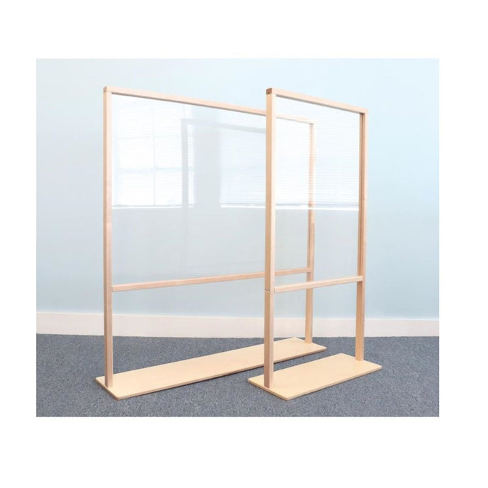 Floor Standing Acrylic Partition 25W