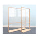 Floor Standing Acrylic Partition 25W