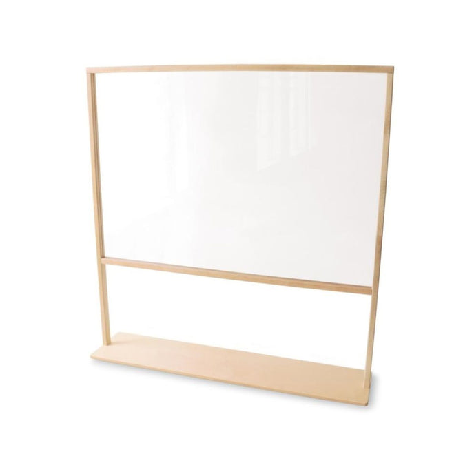 Floor Standing Acrylic Partition 48W