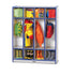 Rainbow Accents 4 Section Coat Locker