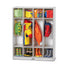 Rainbow Accents 4 Section Coat Locker