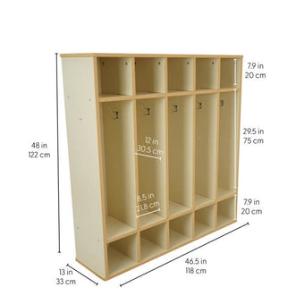 Laminate Coat Locker