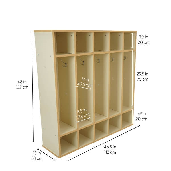 Laminate Coat Locker