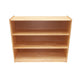 Large Rectangular Rubberwood Shelf w/ Back