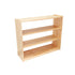 Large Rectangular Rubberwood Shelf w/o Back