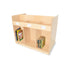 Mobile Library Book Cabinet