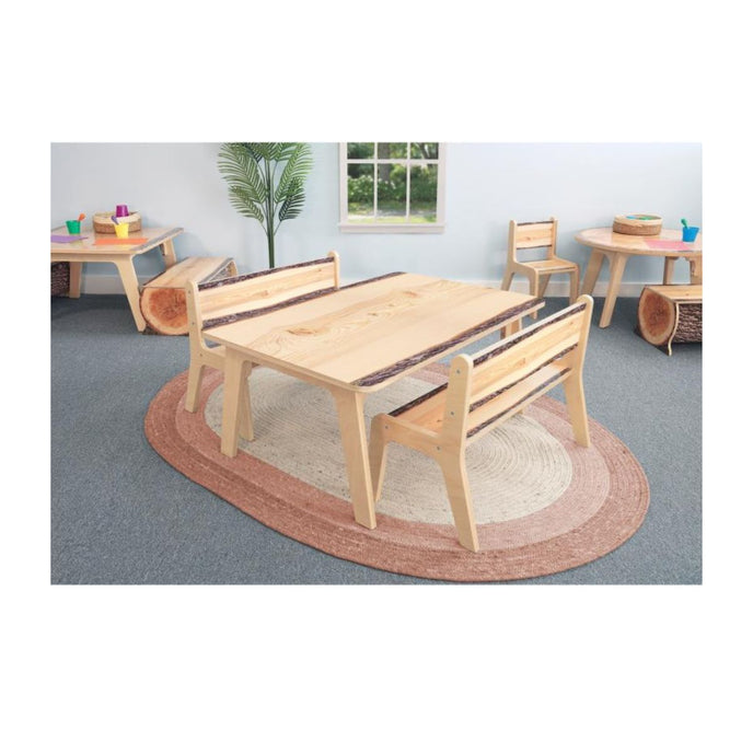 Nature View Live Edge Bench