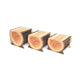 Nature View Live Edge Log Bench