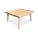 Nature View Live Edge Square Table