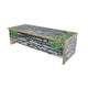Nature View Stone Wall Bench