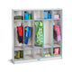 Rainbow Accents 5 Section Coat Locker