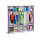 Rainbow Accents 5 Section Coat Locker