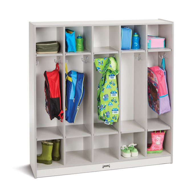 Rainbow Accents 5 Section Coat Locker