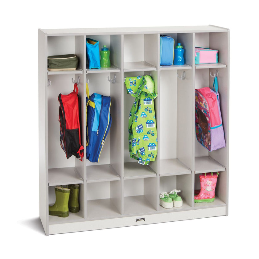 Rainbow Accents 5 Section Coat Locker
