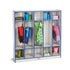 Rainbow Accents 5 Section Coat Locker