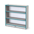 RainbowAccentsBookcasewithAdjustableShelves
