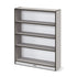 RainbowAccentsBookcasewithAdjustableShelves