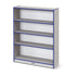 RainbowAccentsBookcasewithAdjustableShelves