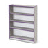 RainbowAccentsBookcasewithAdjustableShelves