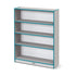 RainbowAccentsBookcasewithAdjustableShelves