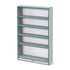 RainbowAccentsBookcasewithAdjustableShelves