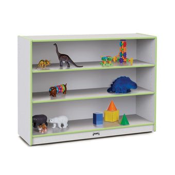 Rainbow Accents Super-Sized Adjustable Mobile Straight-Shelf