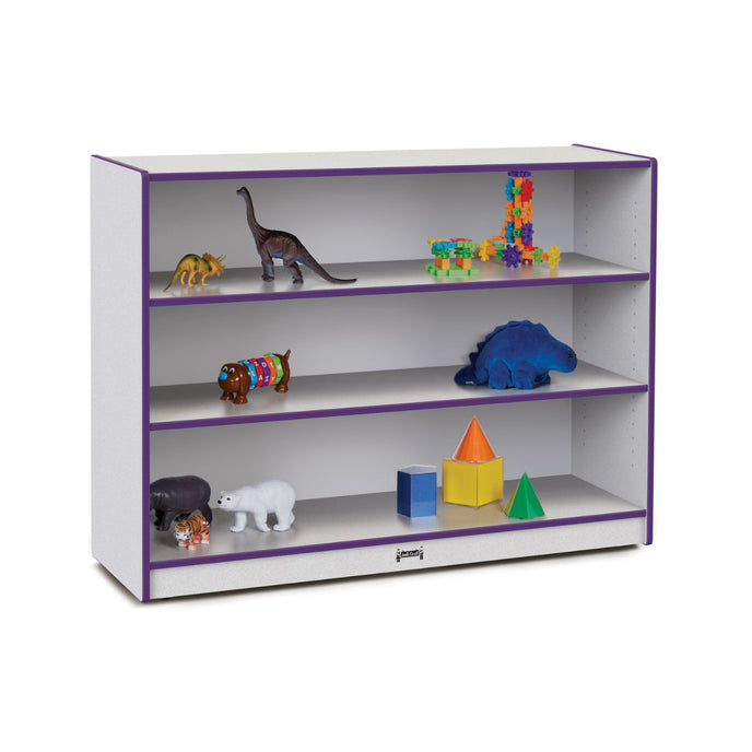 Rainbow Accents Super-Sized Adjustable Mobile Straight-Shelf