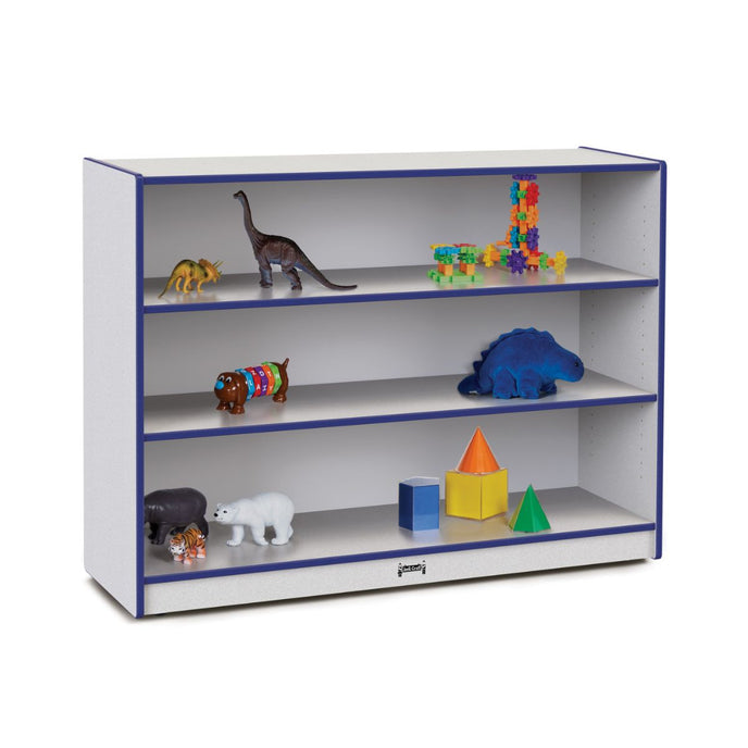 Rainbow Accents Super-Sized Adjustable Mobile Straight-Shelf