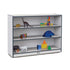 Rainbow Accents Super-Sized Adjustable Mobile Straight-Shelf