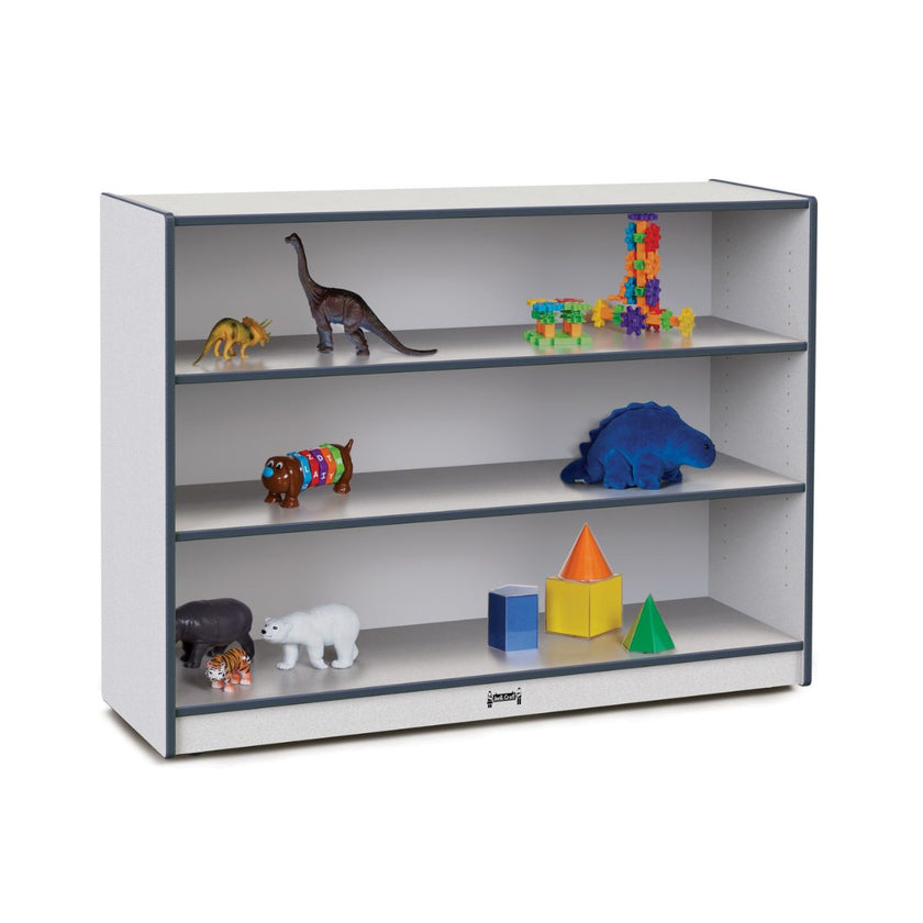Rainbow Accents Super-Sized Adjustable Mobile Straight-Shelf