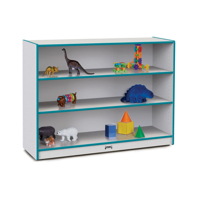 Rainbow Accents Super-Sized Adjustable Mobile Straight-Shelf