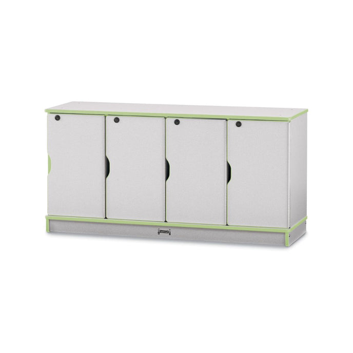Rainbow Accents Stacking Lockable Lockers