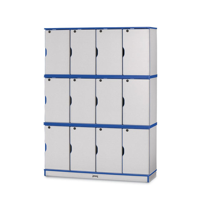 Rainbow Accents Stacking Lockable Lockers
