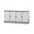 Rainbow Accents Stacking Lockable Lockers