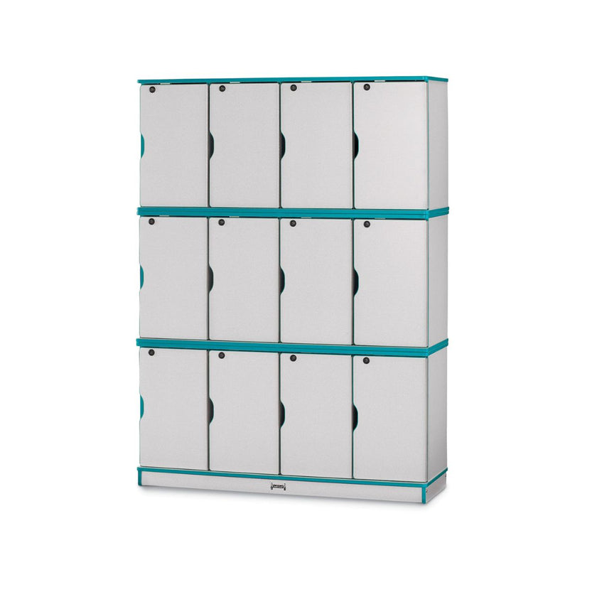Rainbow Accents Stacking Lockable Lockers