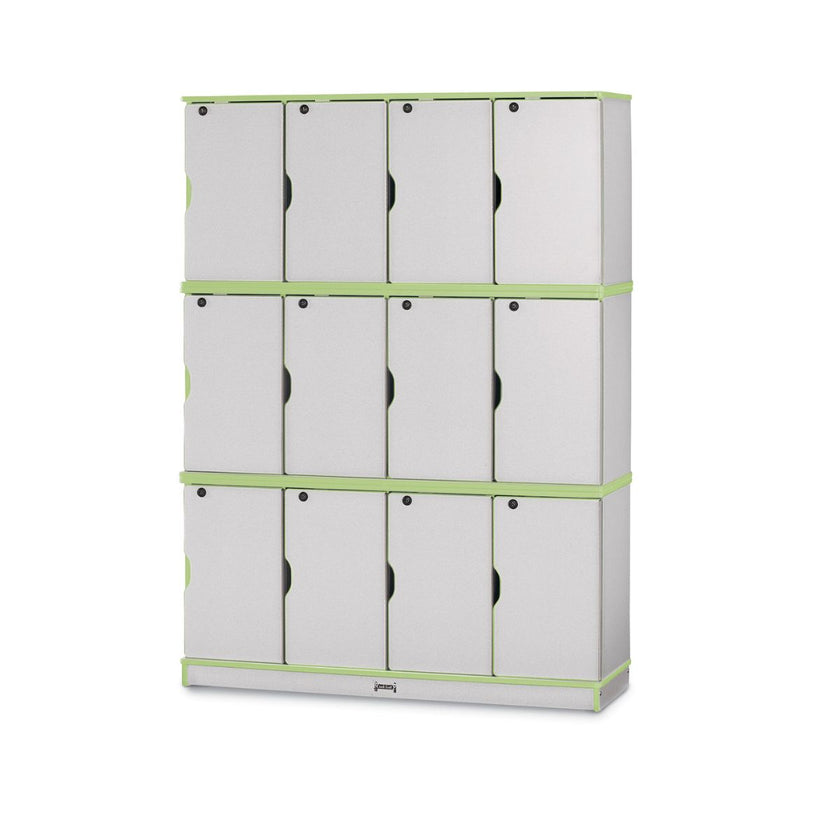 Rainbow Accents Stacking Lockable Lockers