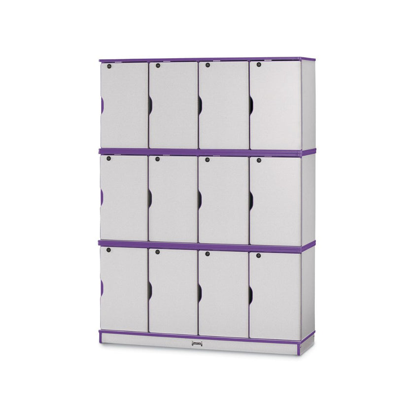 Rainbow Accents Stacking Lockable Lockers