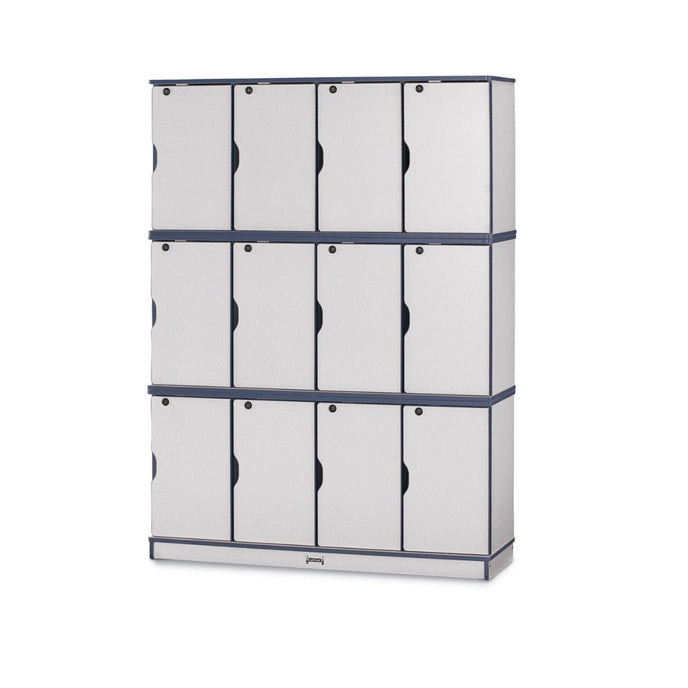 Rainbow Accents Stacking Lockable Lockers