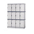Rainbow Accents Stacking Lockable Lockers
