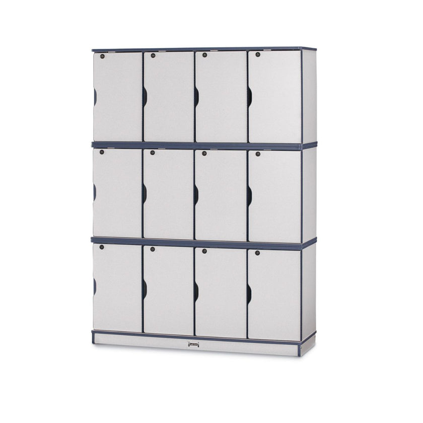 Rainbow Accents Stacking Lockable Lockers