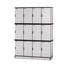 Rainbow Accents Stacking Lockable Lockers