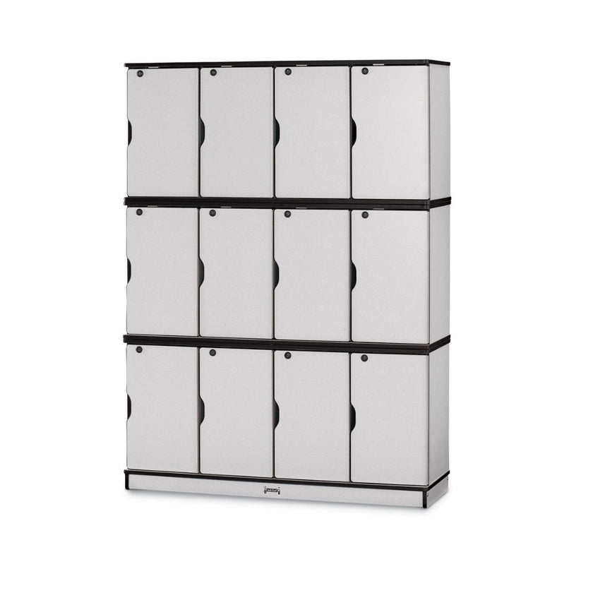 Rainbow Accents Stacking Lockable Lockers