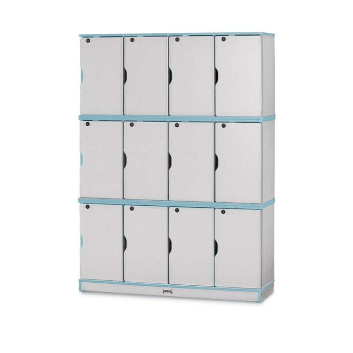 Rainbow Accents Stacking Lockable Lockers